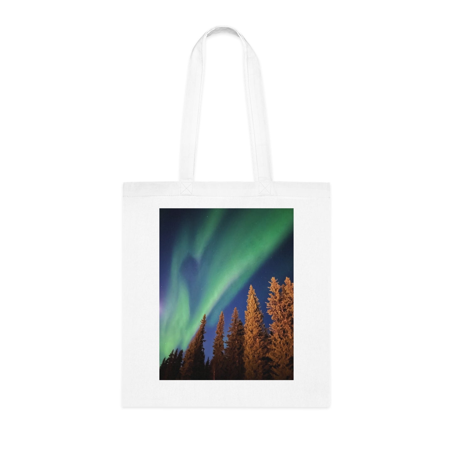 Northern Lights Cotton Tote