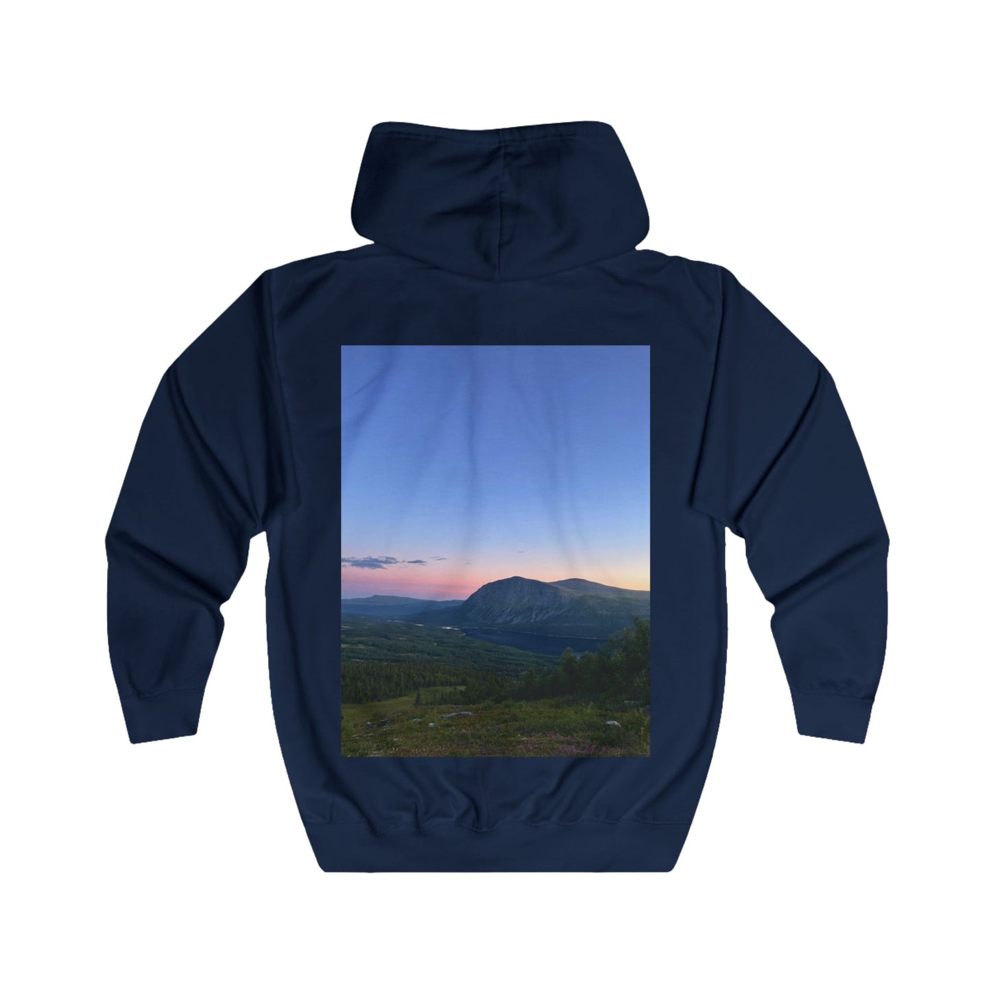 Borgahällan Sunset Full Zip Hoodie