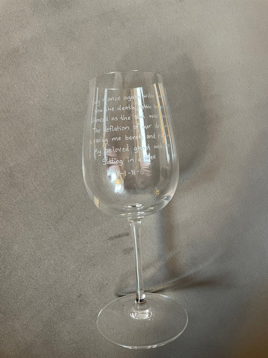 How did it end? Wine Glass