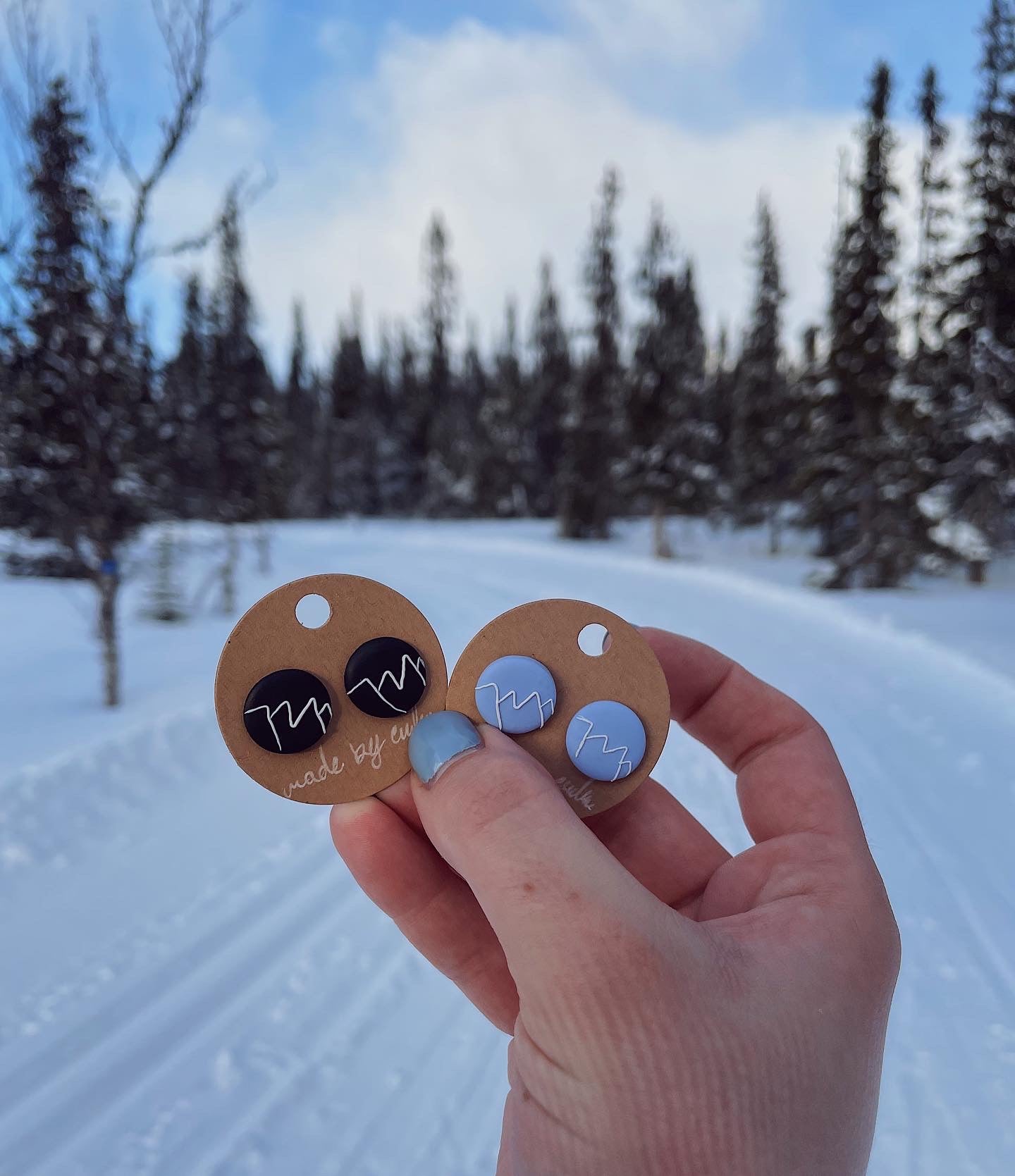 Klöverfjället earrings